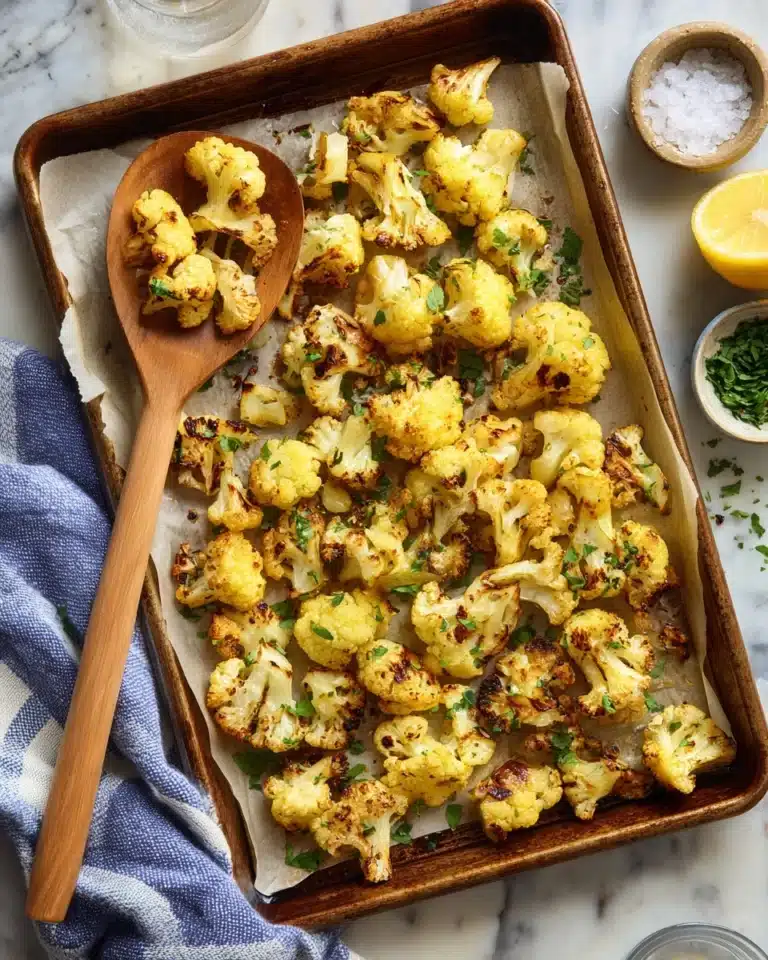 Roasted Cauliflower Recipe