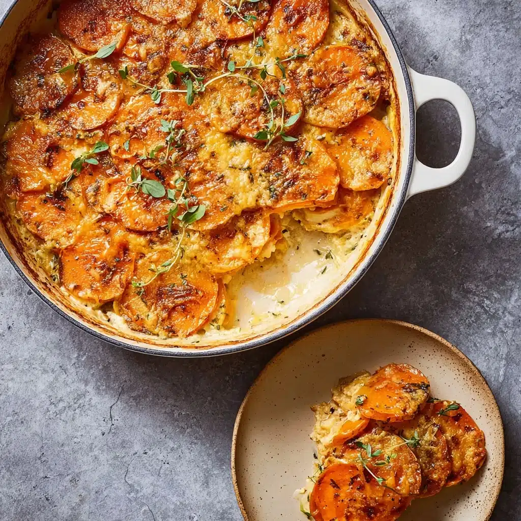 Sweet Potato Gratin Recipe - Recipe Image