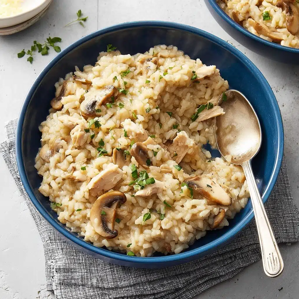 Pressure-Cooker Risotto with Chicken and Mushrooms Recipe 4 Pressure-Cooker Risotto with Chicken and Mushrooms Recipe - Recipe Image