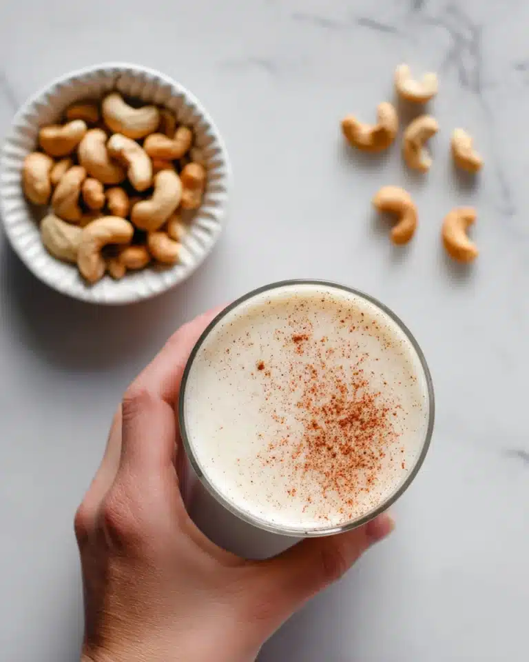 Homemade Vanilla Cashew Milk Recipe