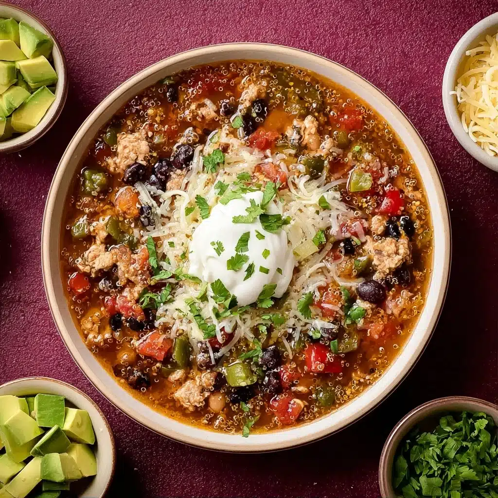 Southwest Turkey & Quinoa Soup Recipe 4 Southwest Turkey & Quinoa Soup Recipe - Recipe Image