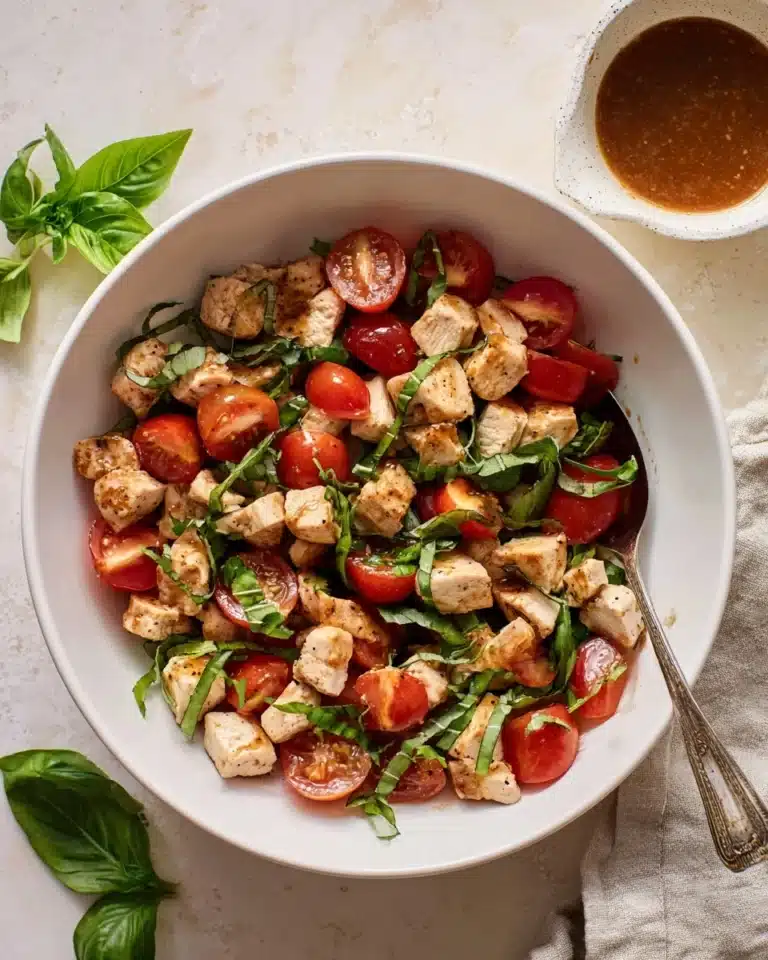 Grilled Chicken Caprese Bowl Recipe