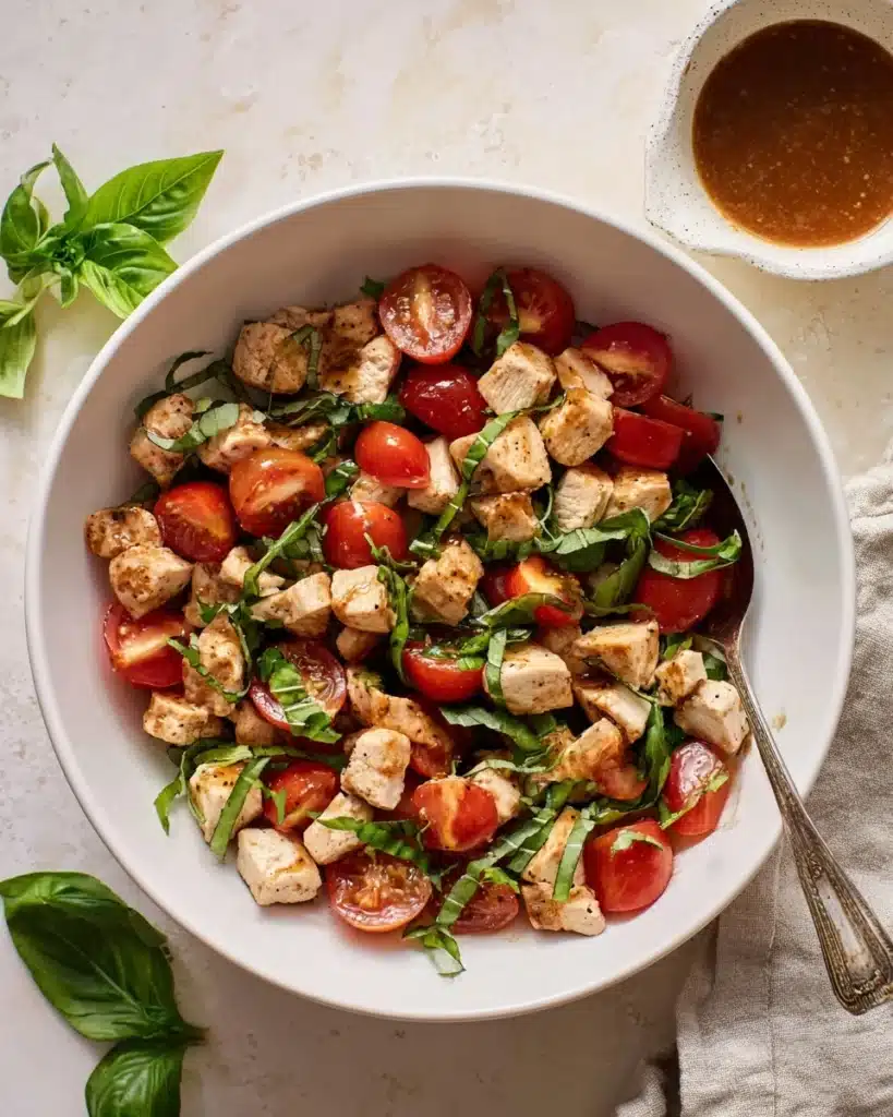 Grilled Chicken Caprese Bowl Recipe