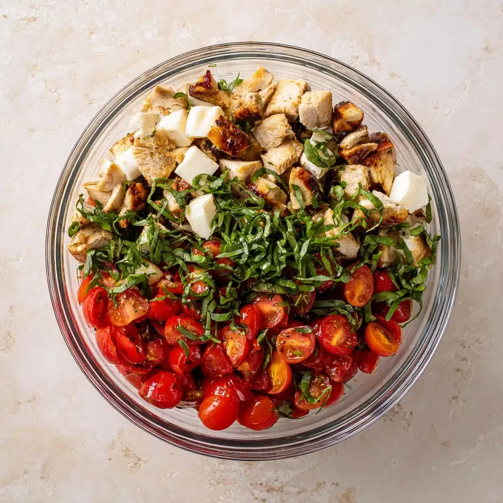 Grilled Chicken Caprese Bowl Recipe 4 Grilled Chicken Caprese Bowl Recipe - Recipe Image