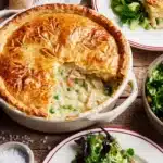 Creamy chicken pie recipe