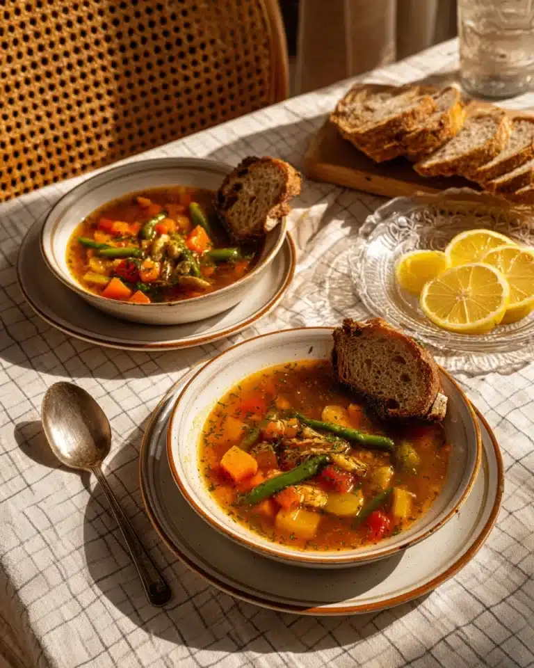 d Veggie Soup (gluten free + dairy free) Recipe