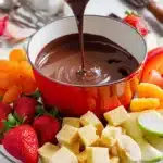 Truffle Chocolate Fondue | Decadent Dessert Experience Recipe 6 Truffle Chocolate Fondue | Decadent Dessert Experience Recipe