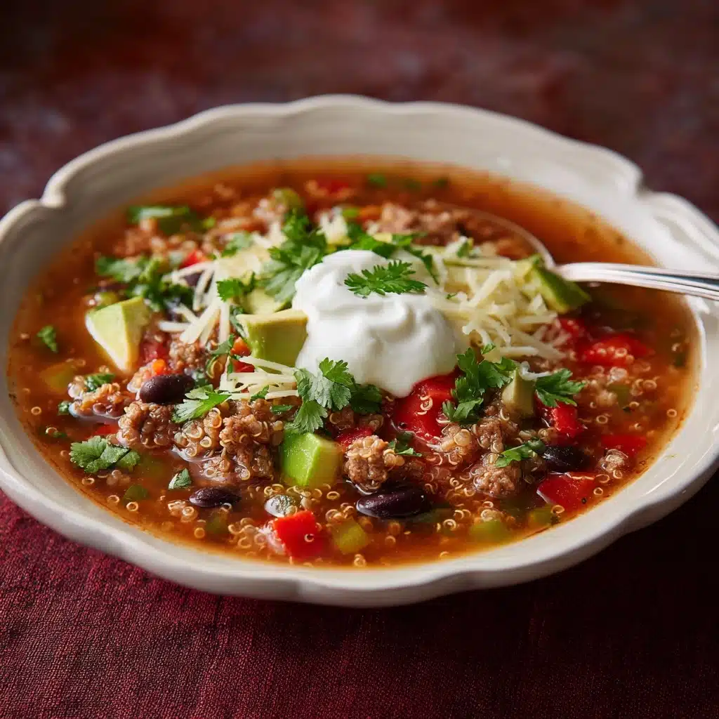 Southwest Turkey & Quinoa Soup Recipe 5 Southwest Turkey & Quinoa Soup Recipe - Recipe Image