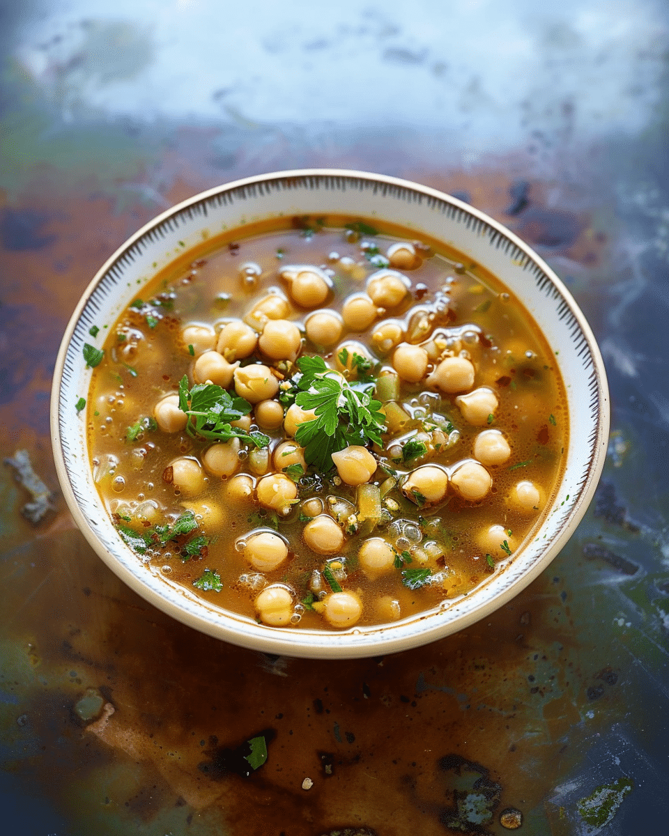 20-Minute Brothy Chickpeas