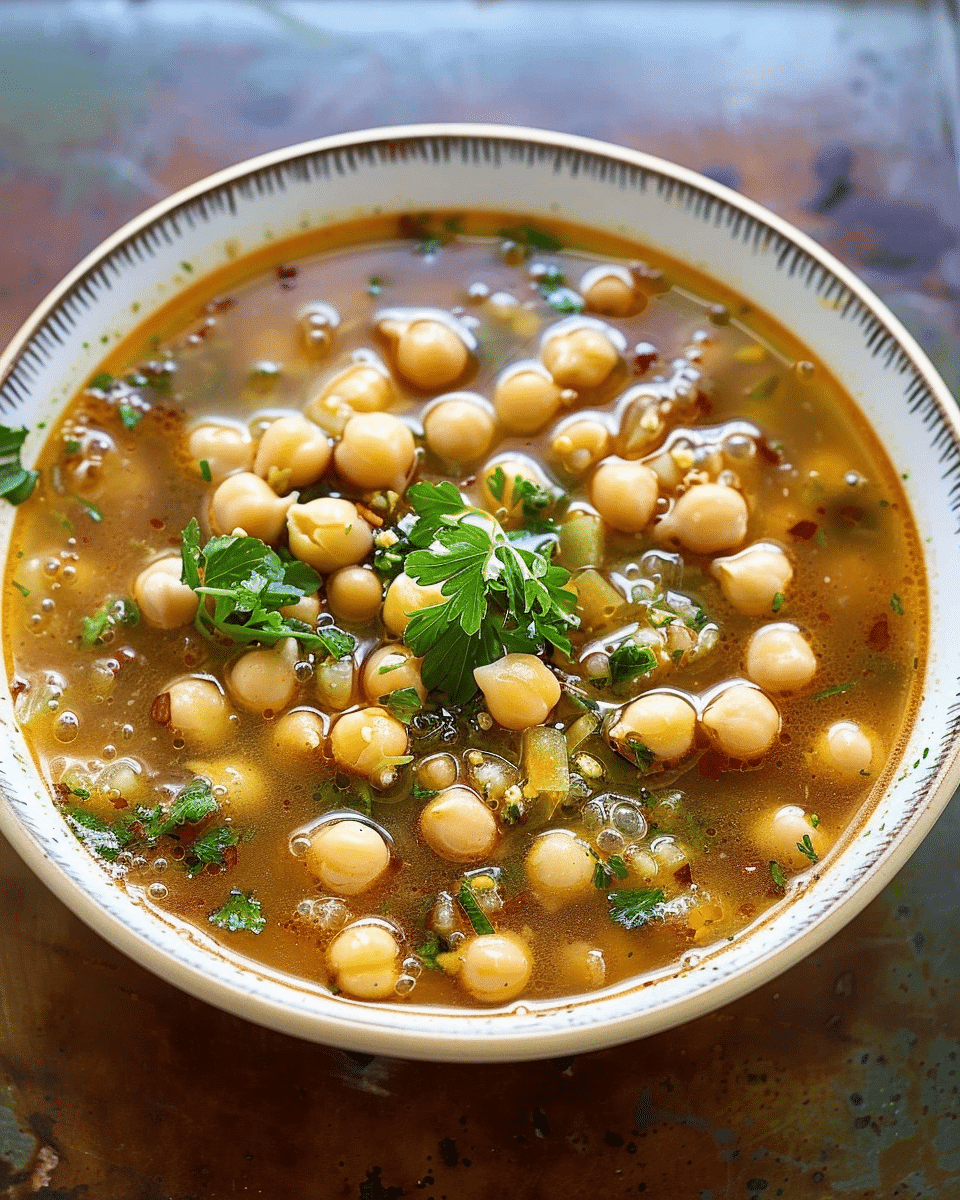 20-Minute Brothy Chickpeas