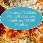 Creamy chicken pie recipe