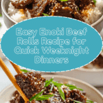 Delicious Enoki Beef Rolls for a Quick Weeknight Dinner Recipe