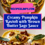 Pumpkin Ravioli with Pecan Crumble: A Cozy Fall Delight Recipe