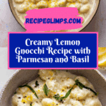 Creamy Lemon Gnocchi Recipe