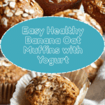healthy banana oat muffins Recipe