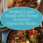 Braised Lamb Shank with Sweet & Savory Caponata Recipe