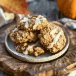 Browned Butter Pumpkin Oatmeal Cookies