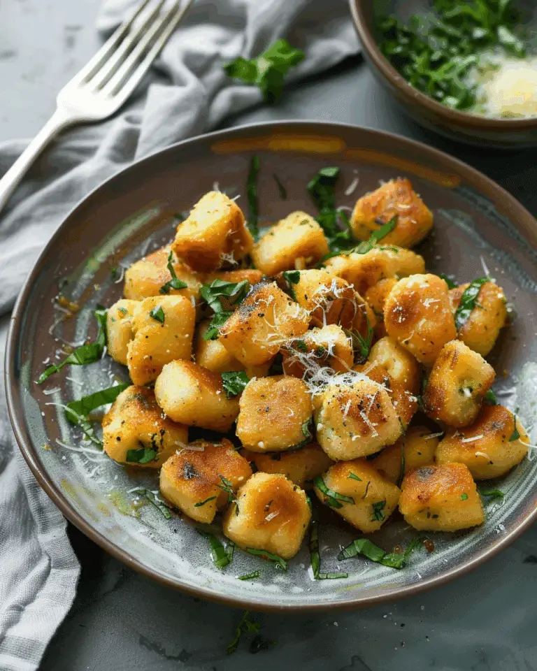 Cauliflower Gnocchi