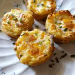 Cheesy Mashed Potato Puffs