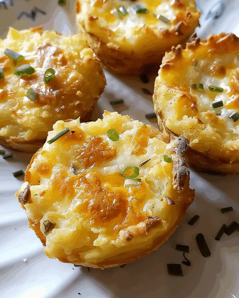 Cheesy Mashed Potato Puffs