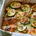 Mediterranean Chicken Zucchini Bake – Healthy, Flavorful & Easy!