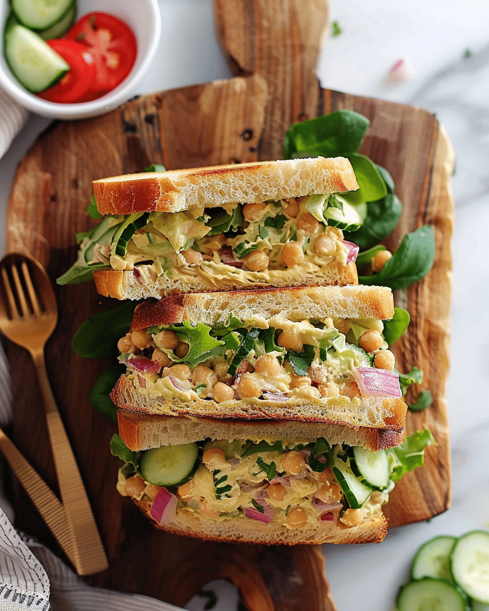 Chickpea Salad Sandwich