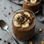 Chocolate Banana Chia Seed Pudding (Vegan)