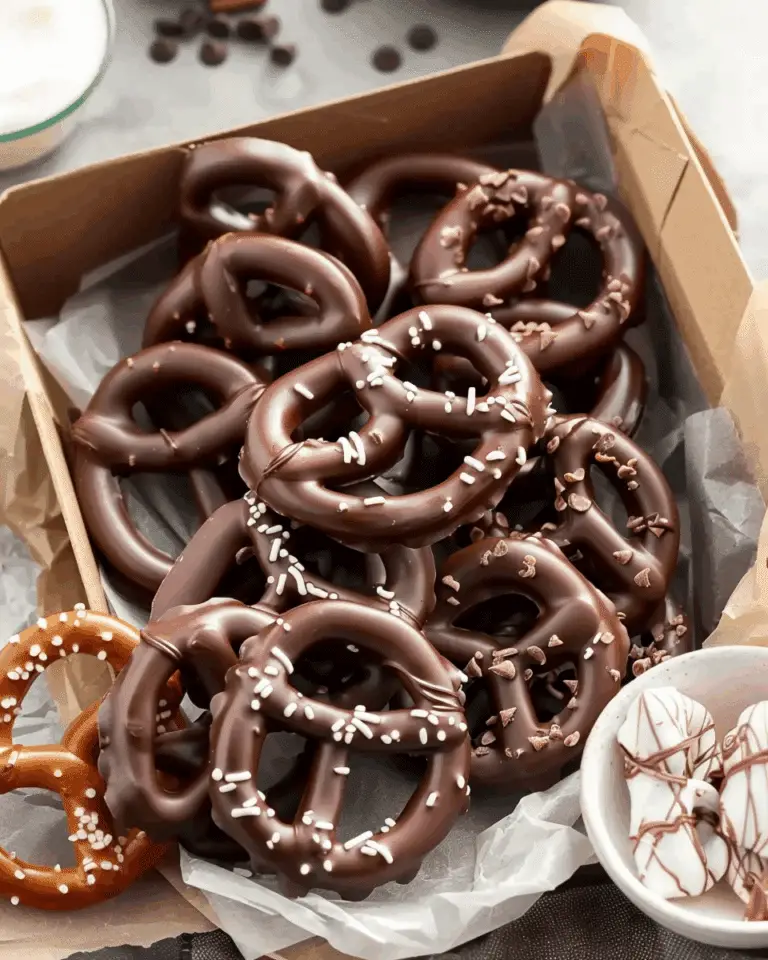 Classic Chocolate Covered Pretzels