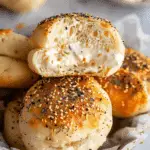Copycat Dunkin Stuffed Everything Bagel Minis