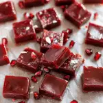 Cranberry Pomegranate Caramels