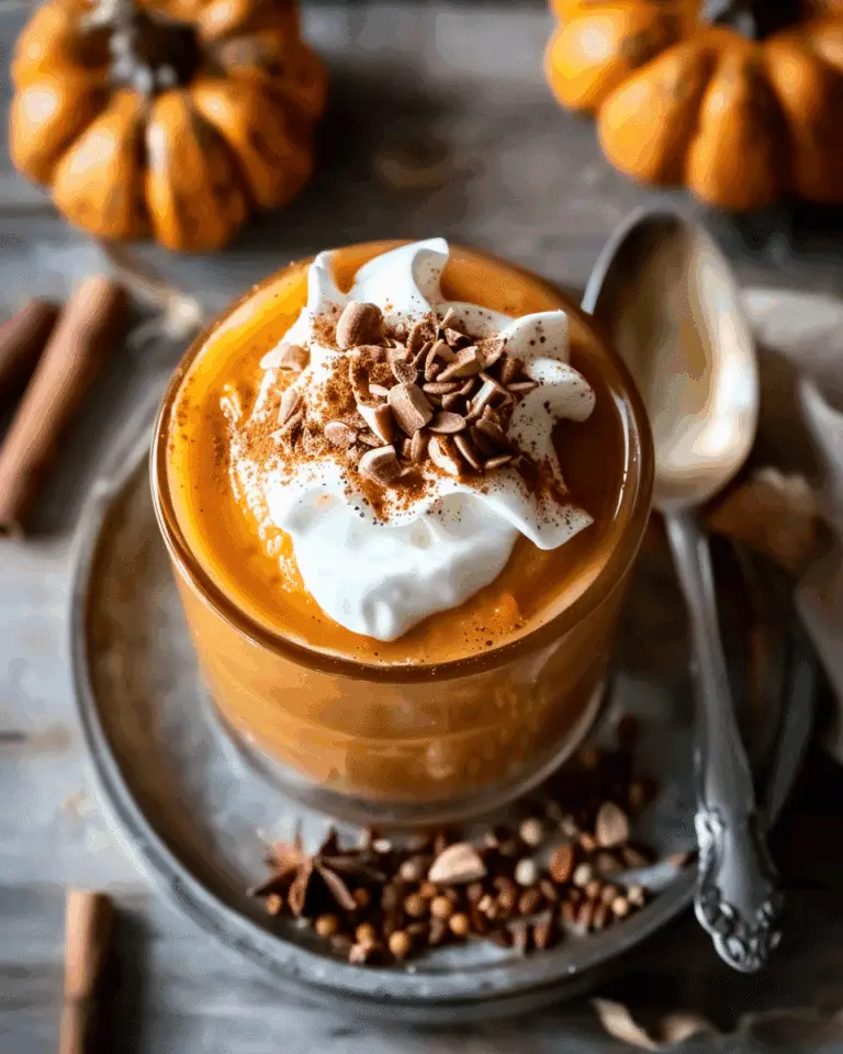 15-Minute Creamy Stovetop Pumpkin Pudding