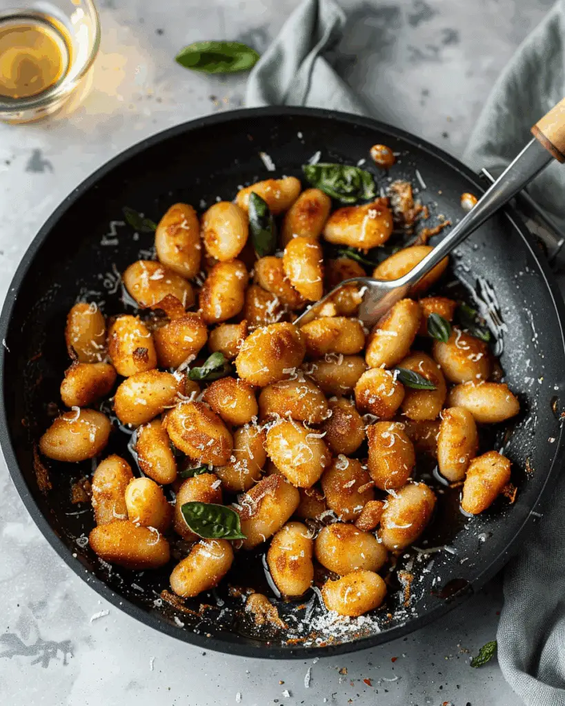 Crispy Pan Fried Gnocchi Recipe