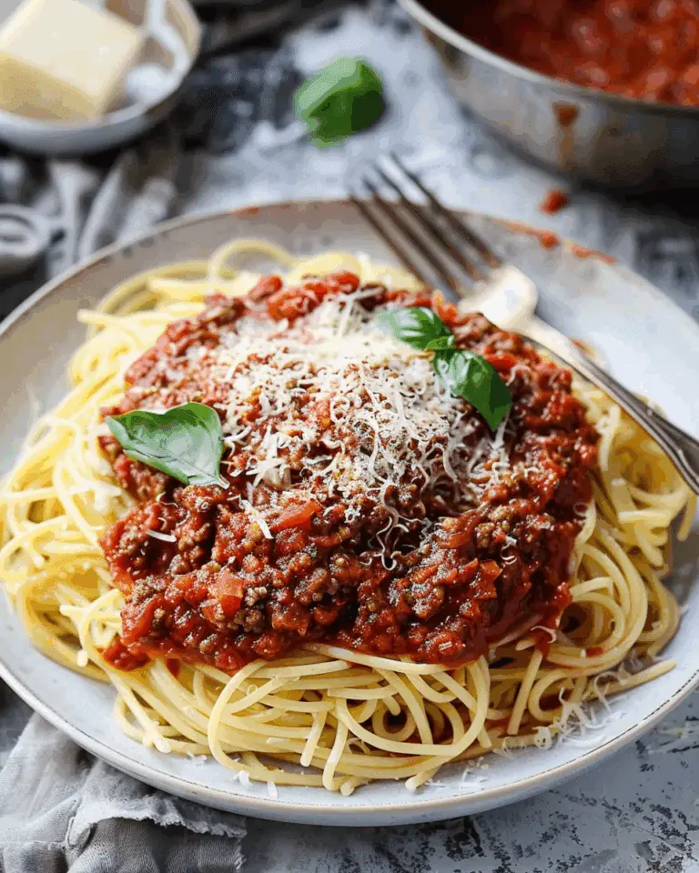Easy and Rich Tomato Pasta Sauce