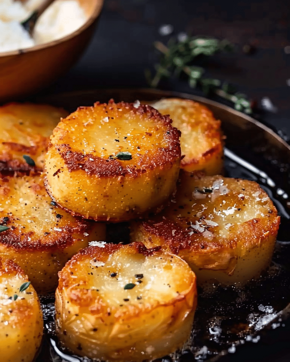 Fondant Potatoes (Melting Potatoes)