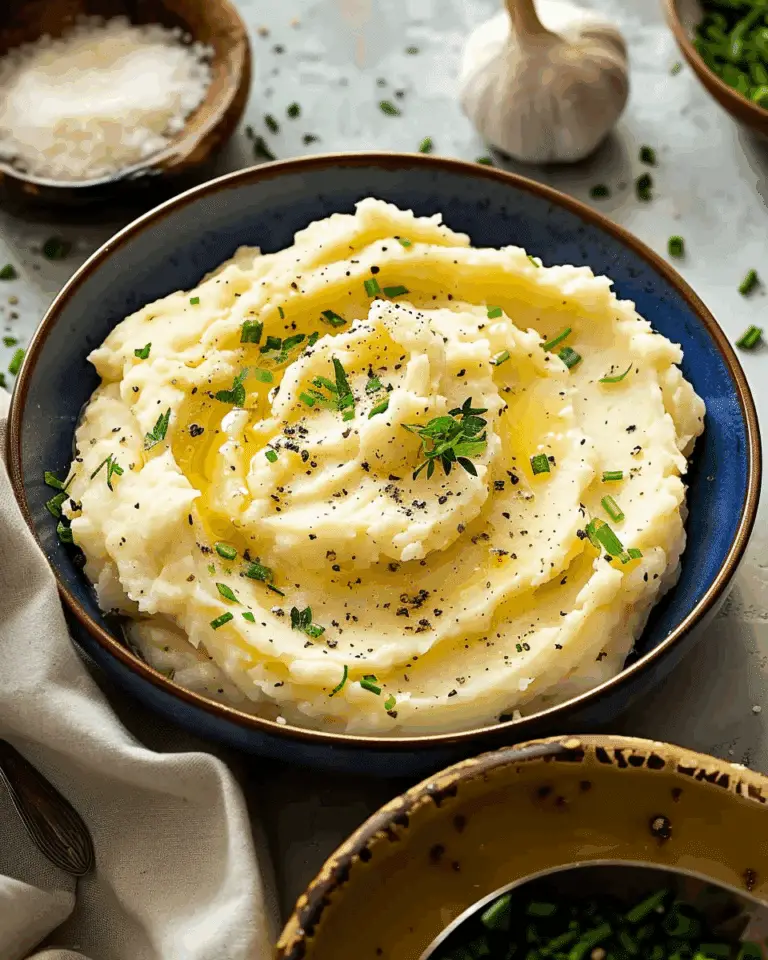 Blow-Your-Mind Creamy Garlic Mashed Potatoes