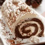 Gingerbread Roll Cake