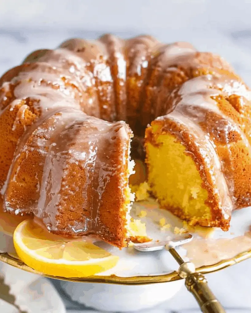 Glazed Lemon Bundt Cake