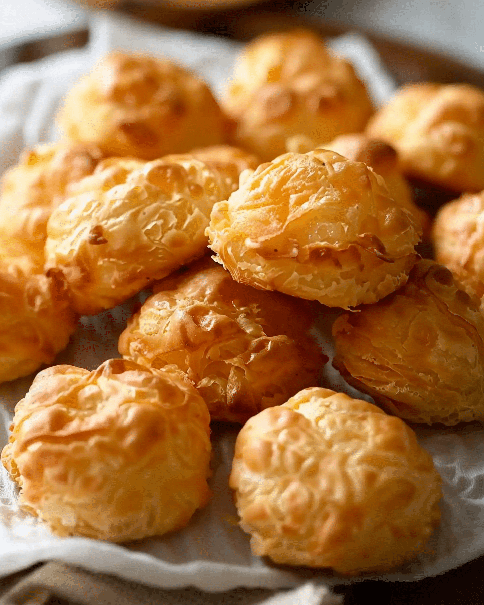 French Cheese Puffs (Gougères)