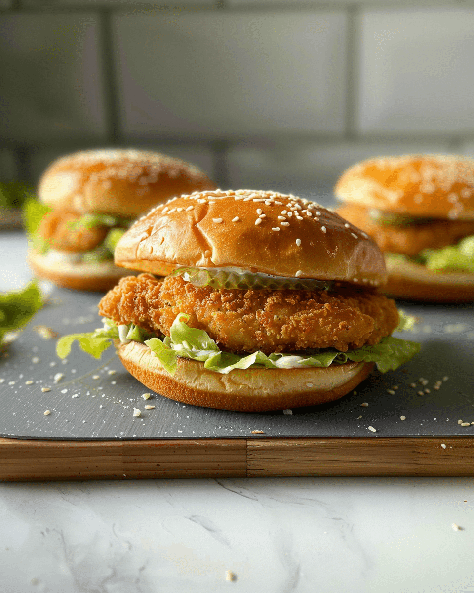 Healthy McChicken Recipe – Over 30g Protein & McDonald’s Copycat
