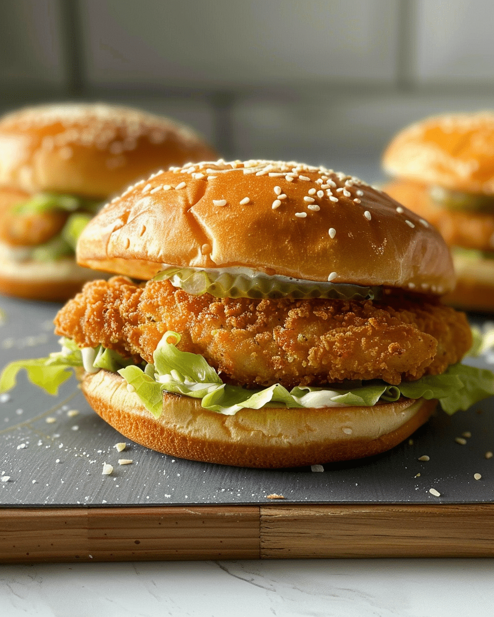 Healthy McChicken Recipe – Over 30g Protein & McDonald’s Copycat