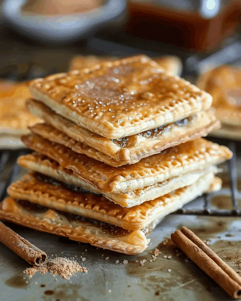 Homemade Brown Sugar Cinnamon Pop Tarts