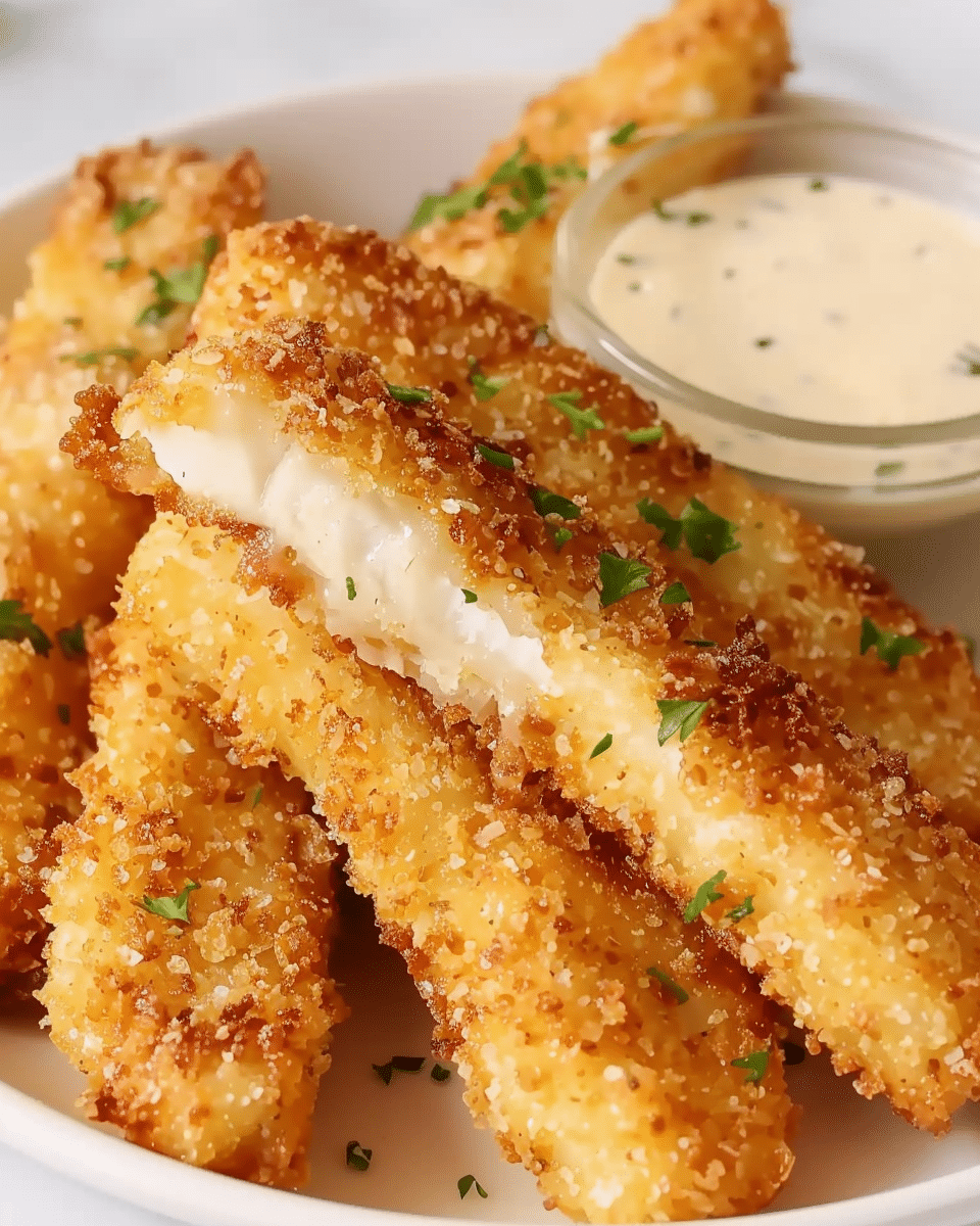 Homemade Fish Sticks (Freezer Friendly)