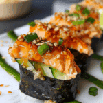 Spicy Salmon Sushi Bake