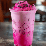 Iced Dragonfruit Milk Tea