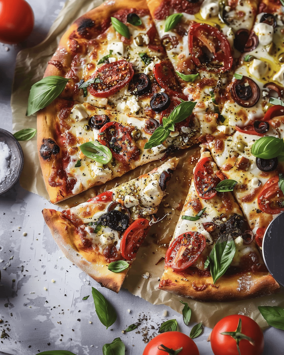Mediterranean Pizza