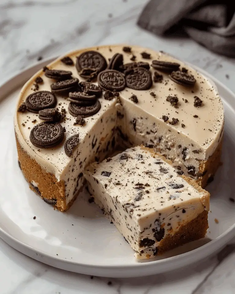 Oreo Light Cheesecake