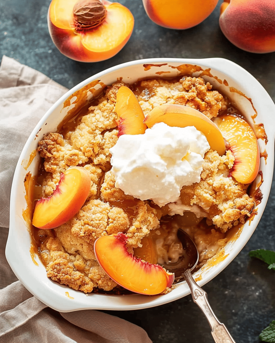 Perfect Peach Cobbler