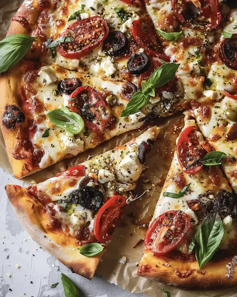 Mediterranean Pizza
