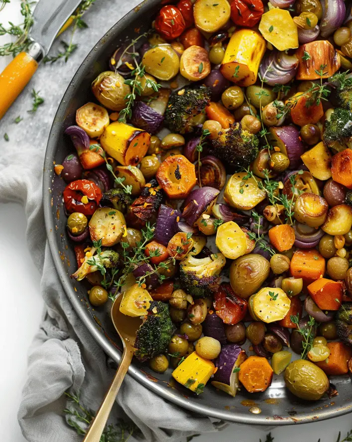 Sheet Pan Harvest Roasted Vegetables