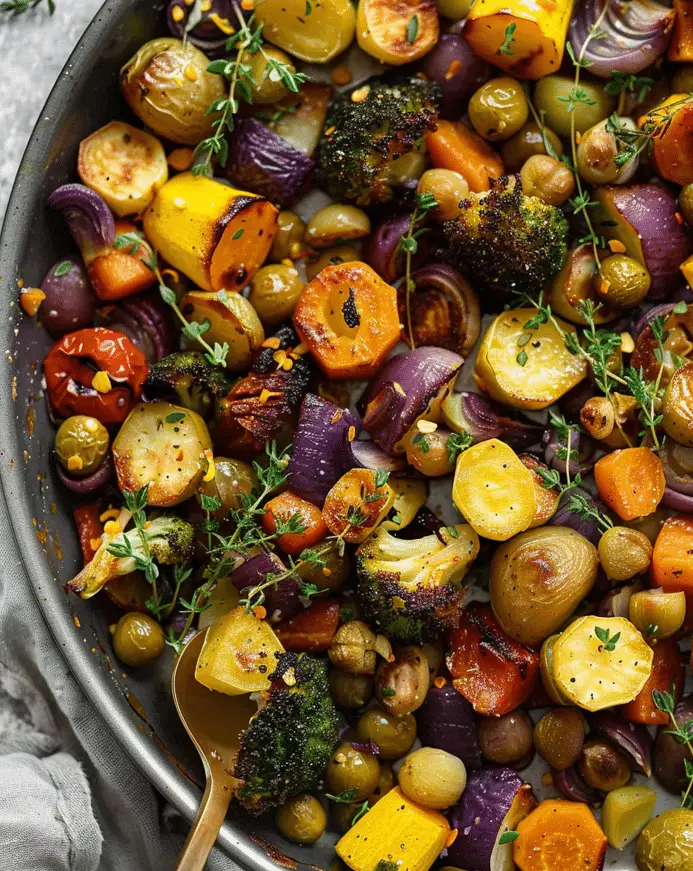 Sheet Pan Harvest Roasted Vegetables